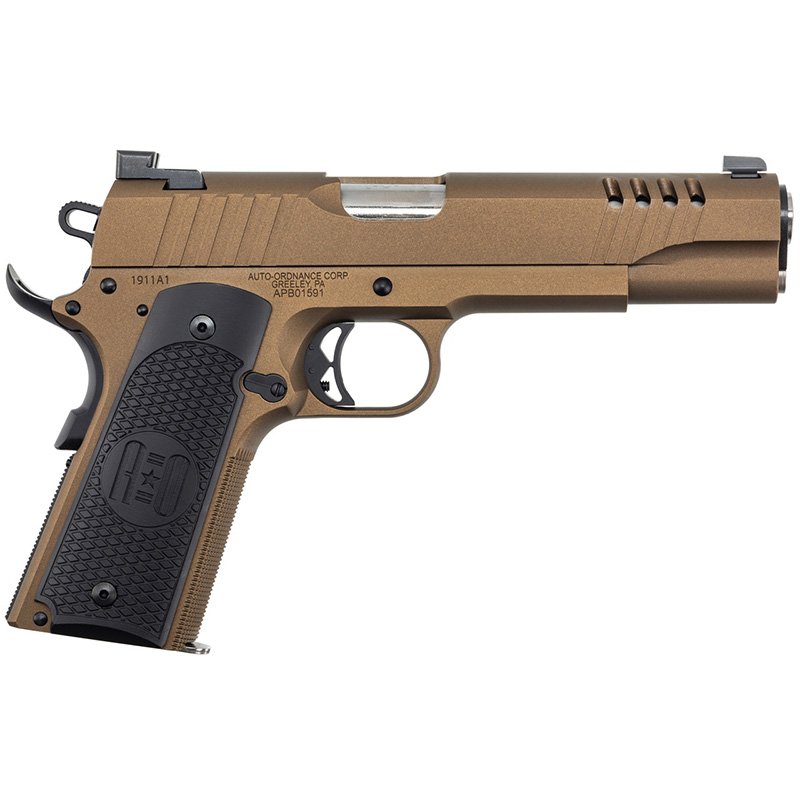 Auto Ordnance 1911TCAC10 .45ACP Auto 1911 45CAL 5" Black/Bronze 7rd G21S