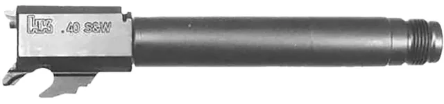 H&K 223244 VP40 Threaded Barrel, .40 S&W Caliber, 14.5 X 1 Left Hand Twist, 4.45 Inches, German Craftsmanship - Heckler & Koch - 40 S&W for sale at TheGunDock