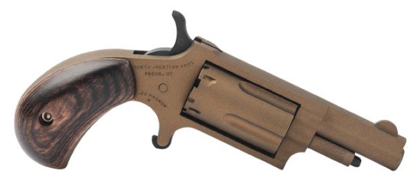 NAA NAA-22M-BB Bootlegger 22 Magnum 1 5/8" Burnt Bronze Cerakote Revolver