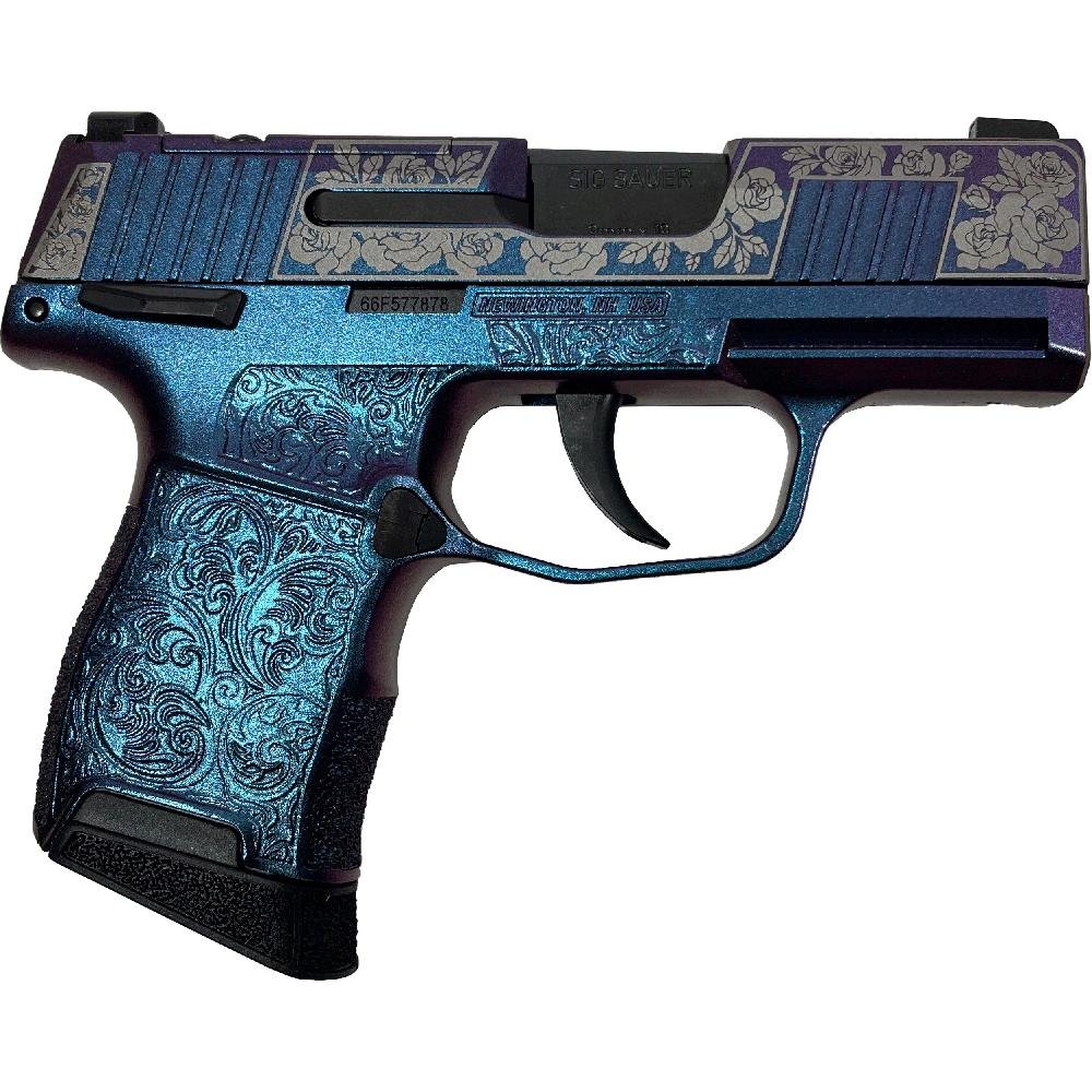 Sig Sauer 365-9-BXR3P-MS 9mm P365 Purple 3.1" Optic Ready 10rd X-RAY3 - Sig Sauer - 9mm Luger