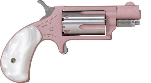 NAA 22MSROSE Mini-Revolver 22 WMR 5 Shot 1.13" Rose... - NAA - 22 Magnum