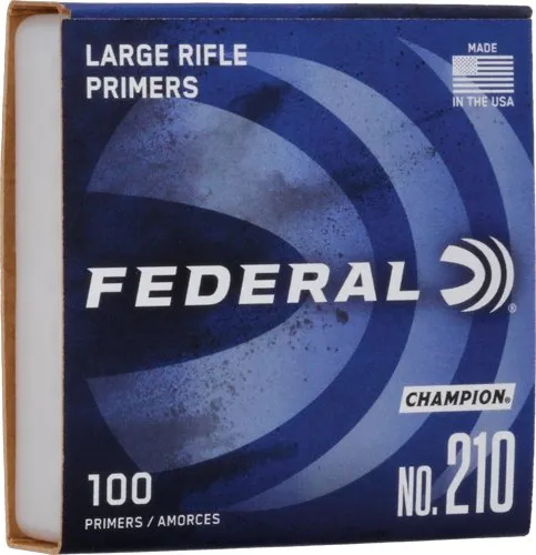 FEDERAL PRIMERS LARGE RIFLE 5000 PACK - Federal