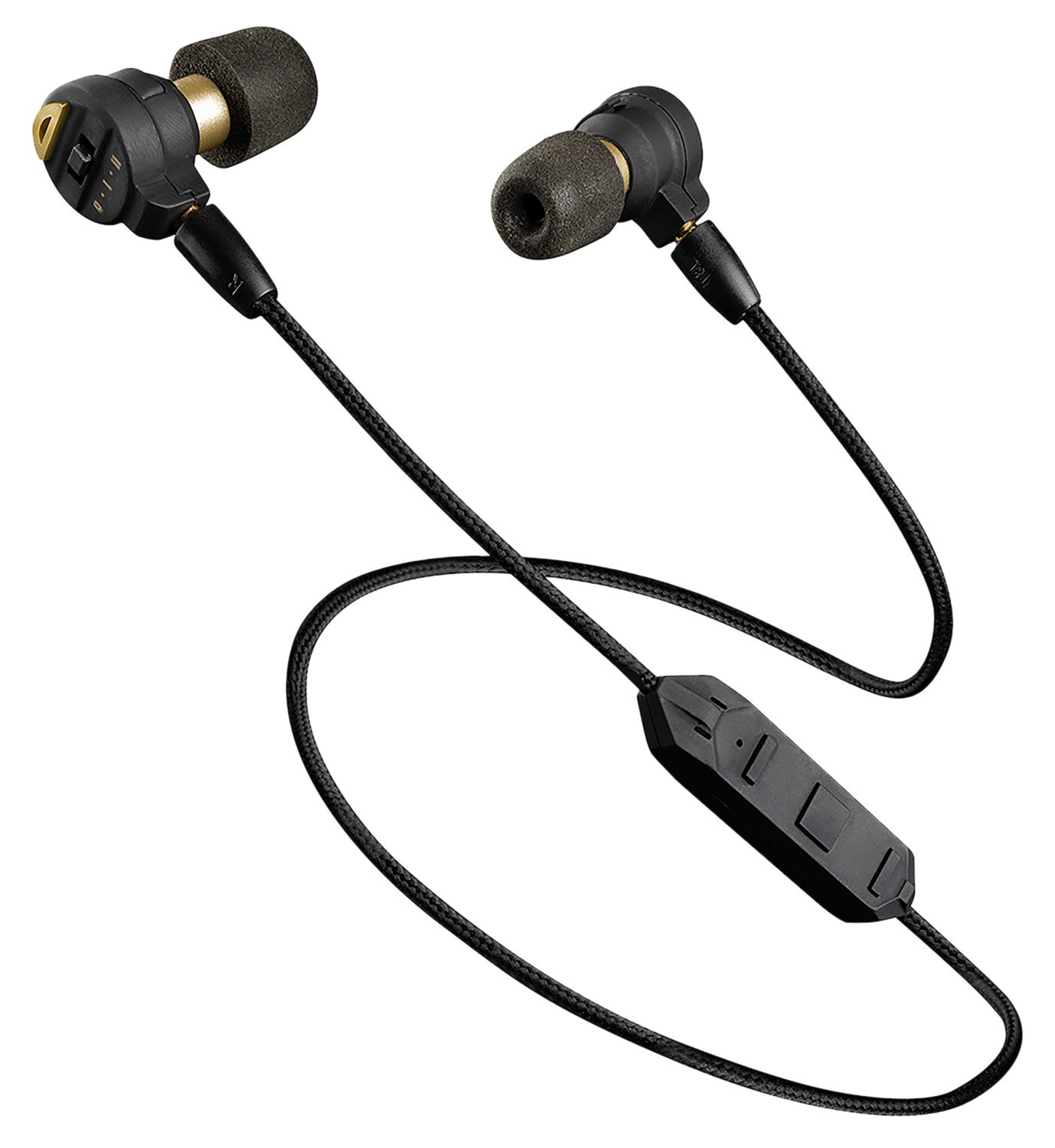 Pro Ears PEEBBLKE Stealth Elite 28 dB Black Bluetooth Earbuds 1 Pair