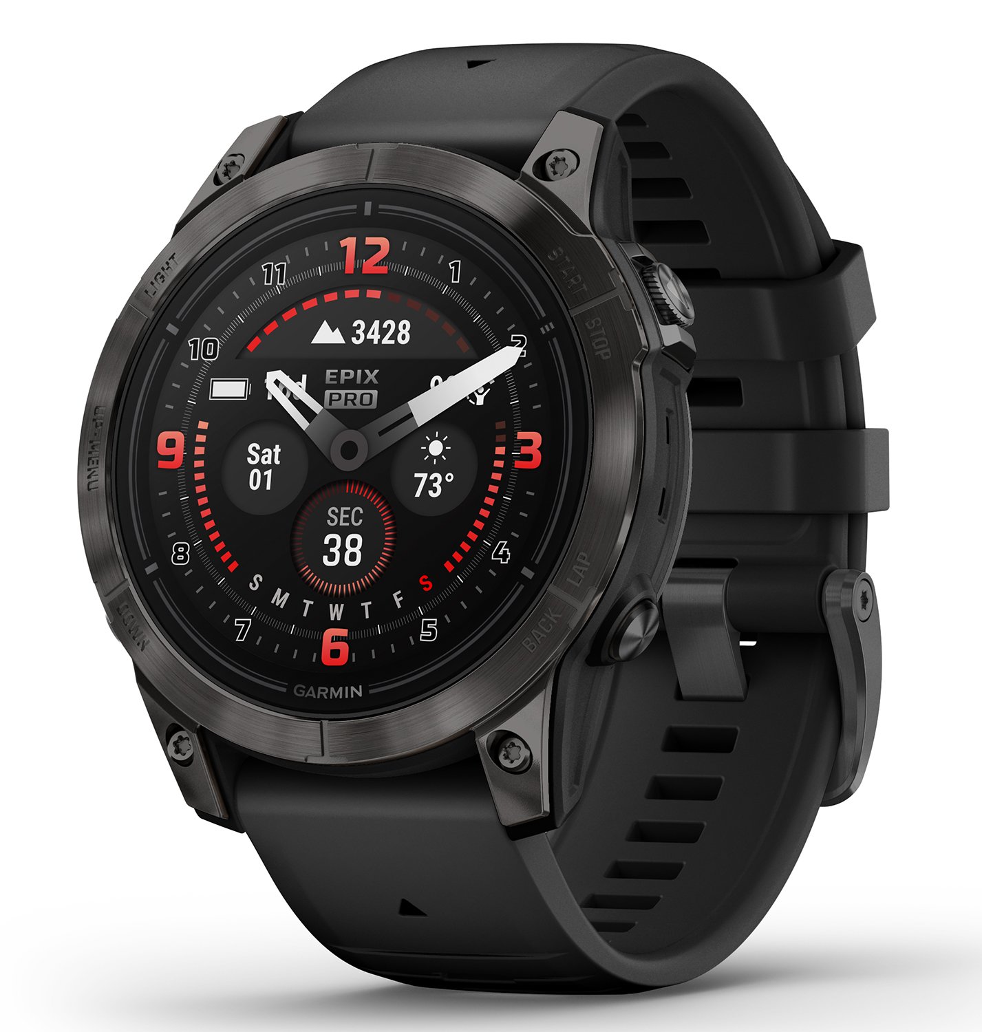 Garmin 0100280310 epix Pro Gen 2 Sapphire 47mm GPS Smartwatch Black 32GB