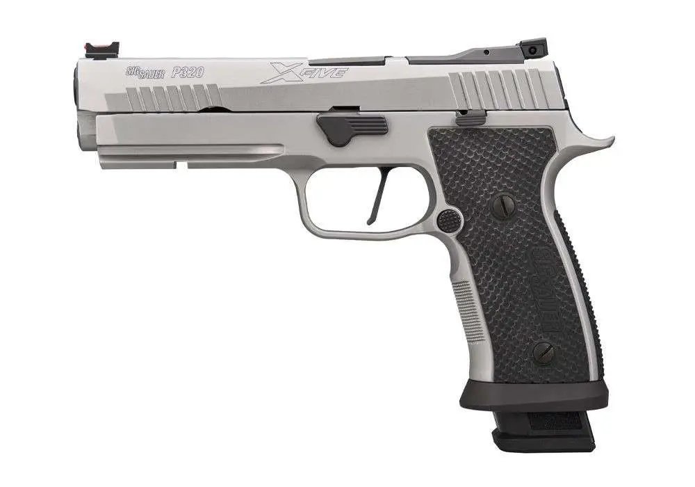 SIG SAUER P320 XFIVE SXG Steel Frame Competition Pistol 5 Bull Barrel - Sig Sauer - 9mm