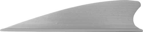 TAC VANES MATRIX 2.25" SHIELD CUT GRAY 36 PACK - TAC VANES