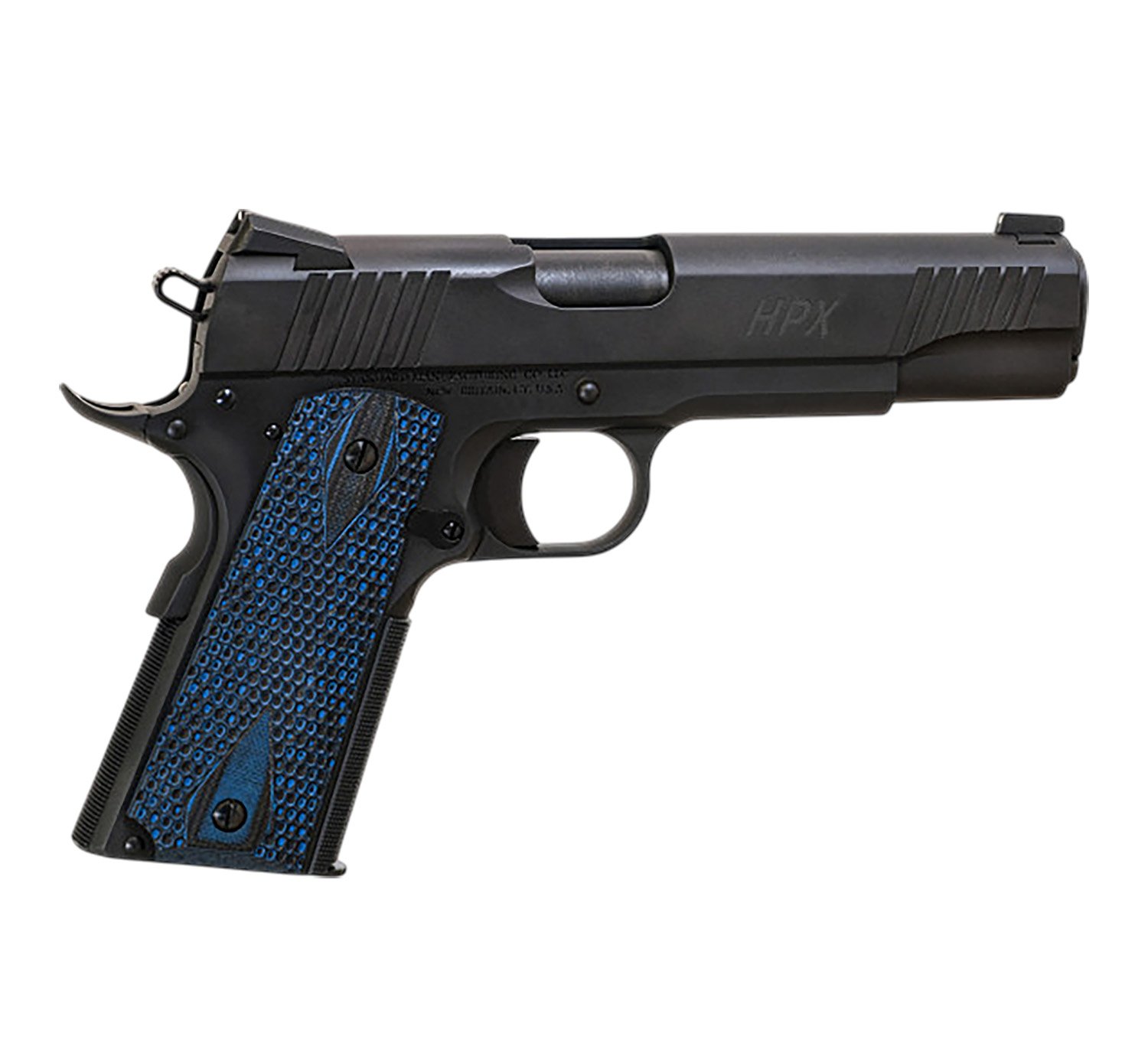 Standard Mfg 1911 HPX Full Size Frame 45 ACP 7+1 5" Black Match Grade...
