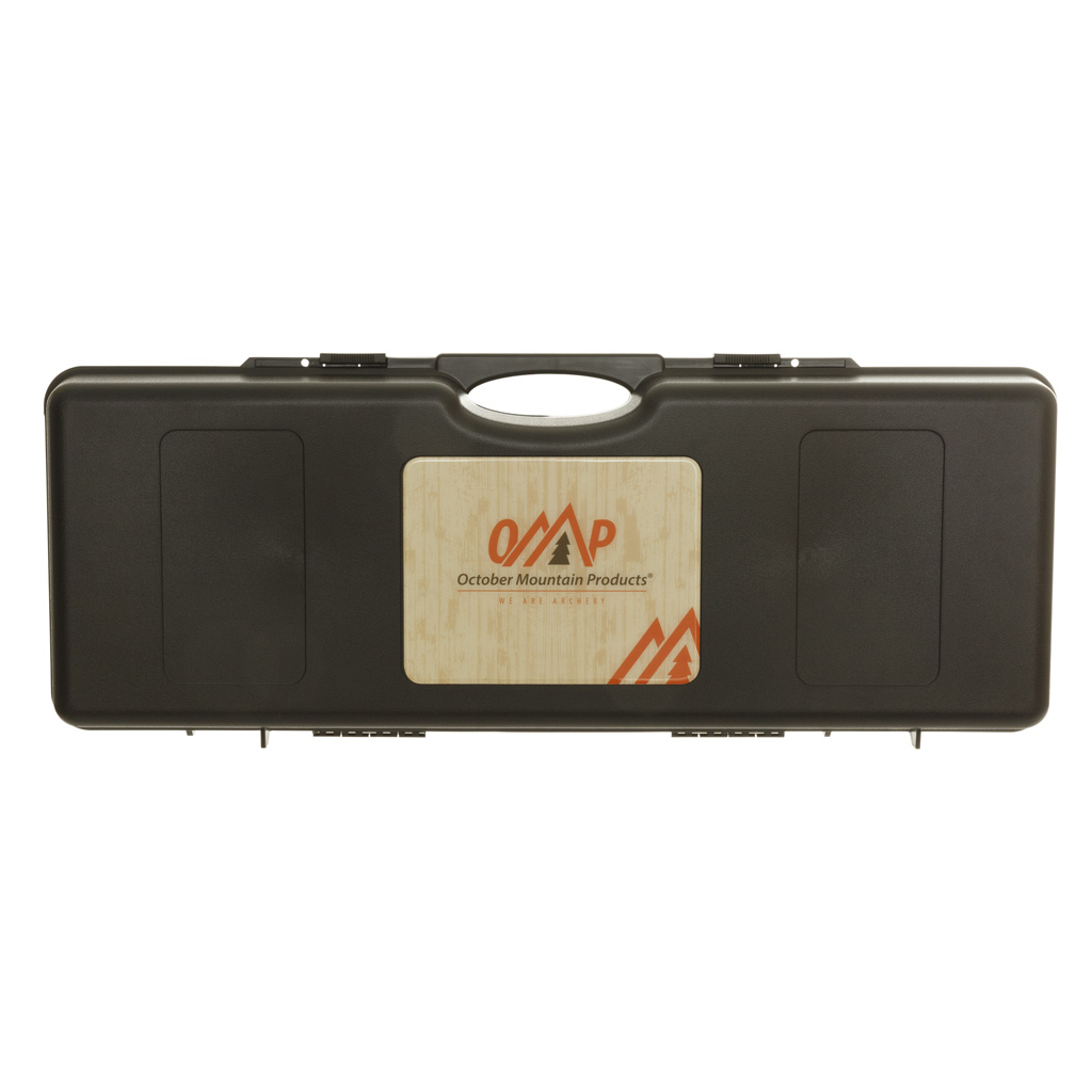 October Mountain 811314025333 Recurve Bow Case Black 33" Custom Foam Inserts