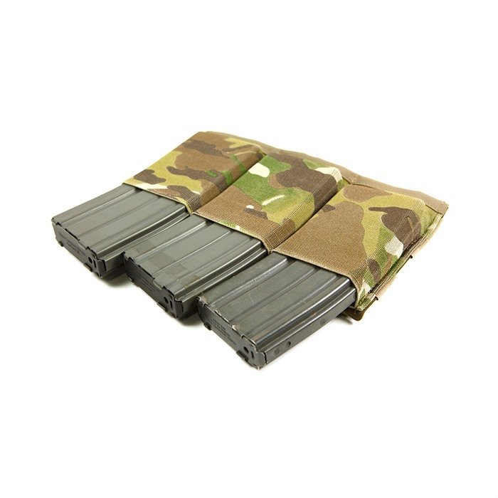 Blue Force Gear HW-TSP-M4-3-MC Triple M4 Mag Pouch Multicam MOLLE 5.56mm - Blue Force Gear - 223 Remington