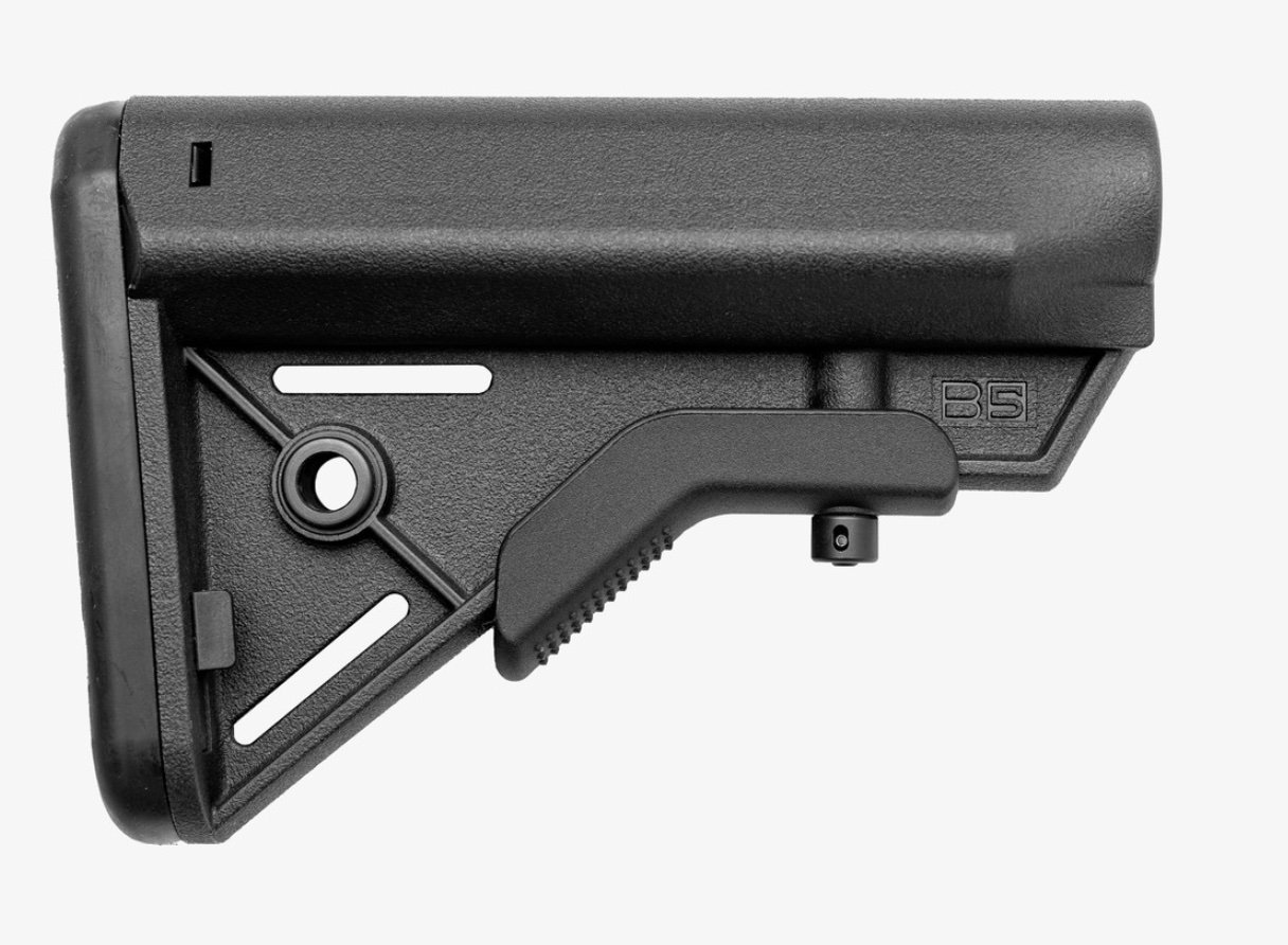 B5 Systems BRC-1441 Fixed Bravo Stock Mil-Spec Black - B5 Systems