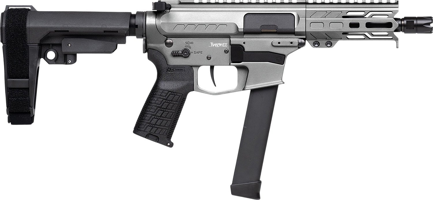 CMMG 99A290FTNG Banshee FE MkGs 9mm Luger 33+1 5" Black Nitride Threaded... - CMMG - 9mm Luger (9x19 Parabellum)