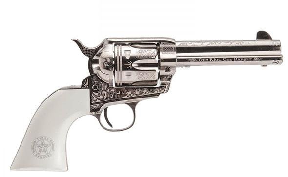 Cimarron PP410LNTXR Frontier Texas Ranger 45 Colt (LC) 6 Shot 4.75"...
