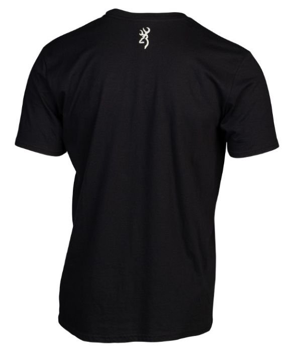 Browning SS T-SHIRT CONTOUR BLACK - Browning