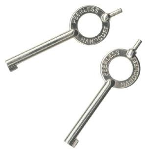PEERLESS 4100 Handcuff Key Durable Tactical Design