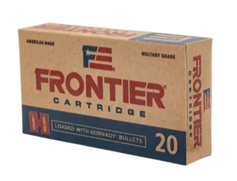 Hornady Frontier Rifle Ammunition .300 BLK 208 gr FMJ 1025 fps 20/ct