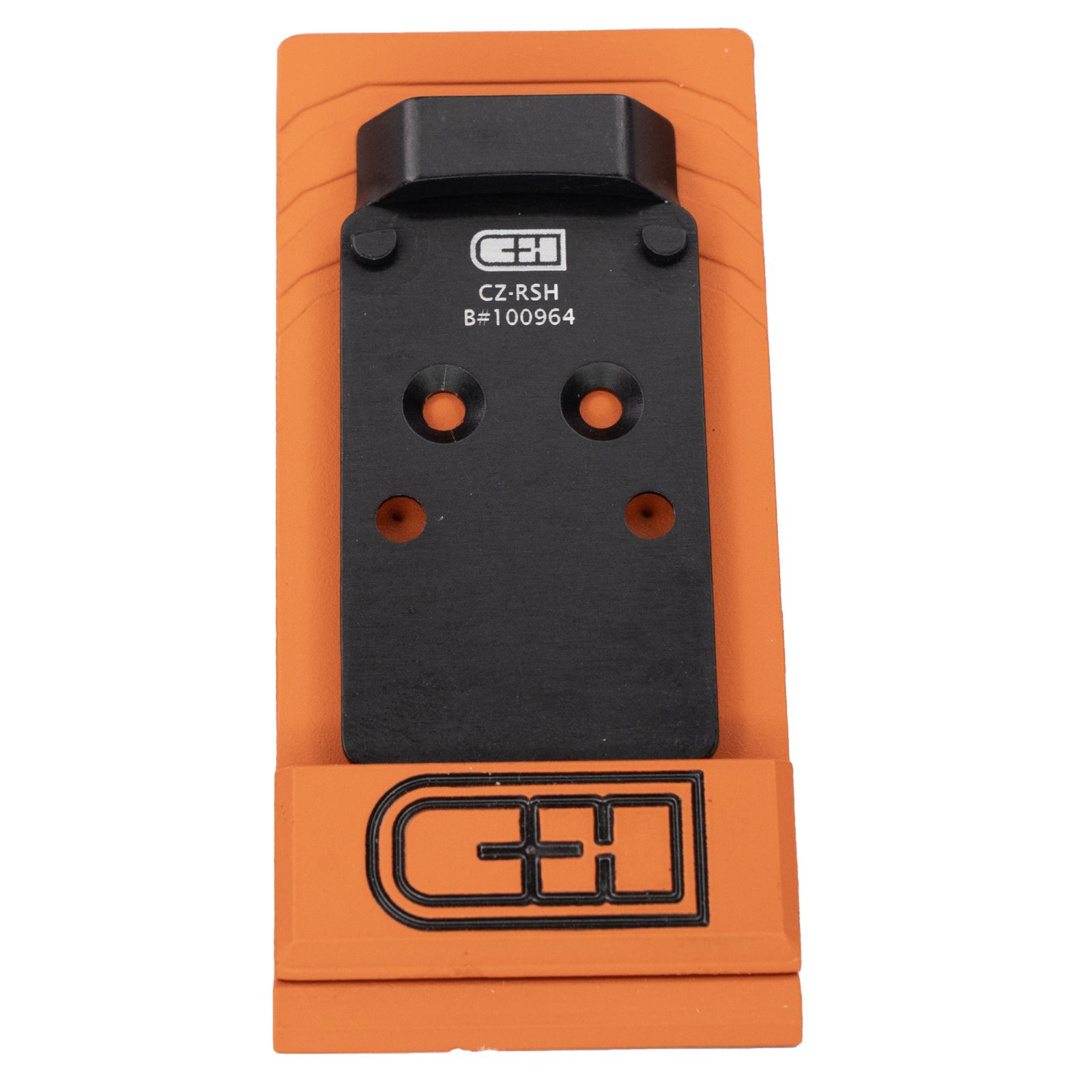 C&H Precision CZ-RSH V4 Optic Mount Plate Black Anodized for CZ P-10