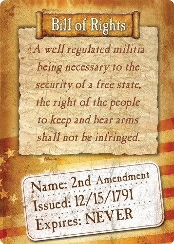 Buy Rivers EDGE SIGN 12"x17" "BILL OF RIGHTS" online