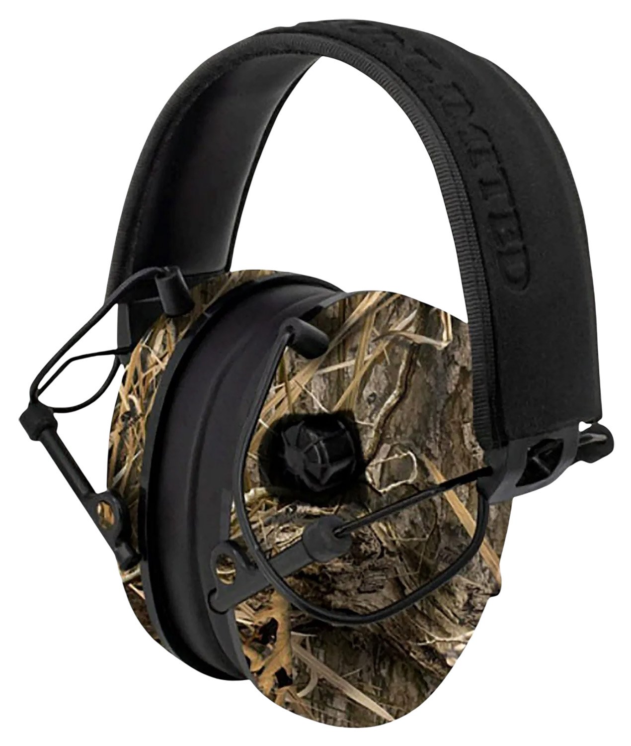 RAD DU-E2HP-CAMO-BX Electronic Earmuff Mossy Oak Over-the-Head
