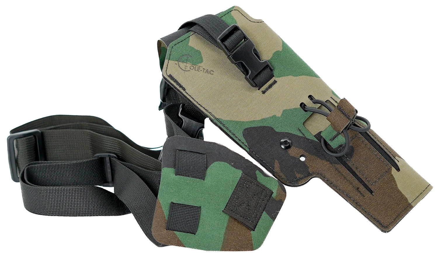 Cole-tac VW216 Varmint Wrangler Pistol Holder M81 Woodland Left Hand - Cole-Tac - M81 WOODLAND