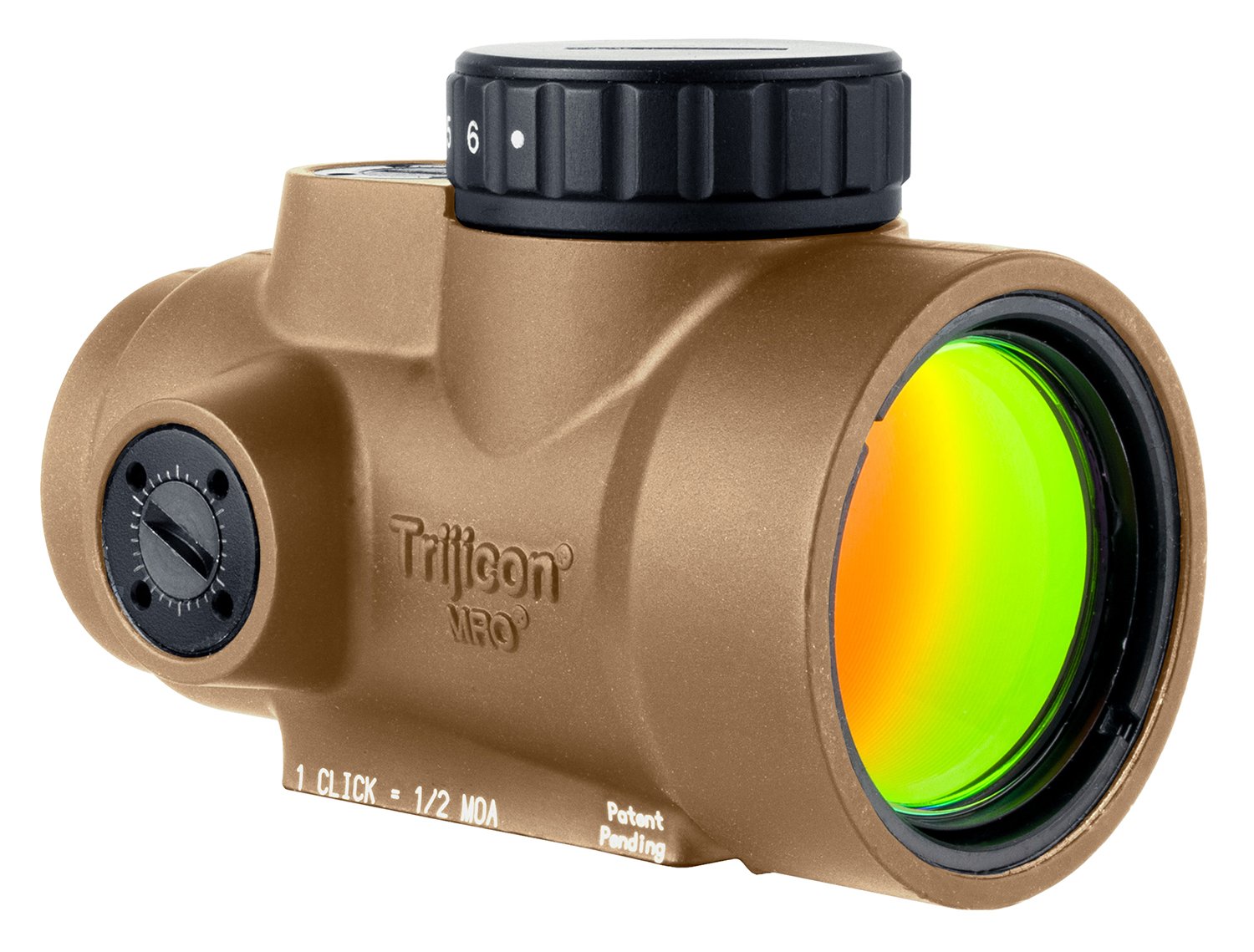 Buy Trijicon MRO SD Coyote Brown 1x25mm 2 MOA Red Dot Sight 7075-T6 online