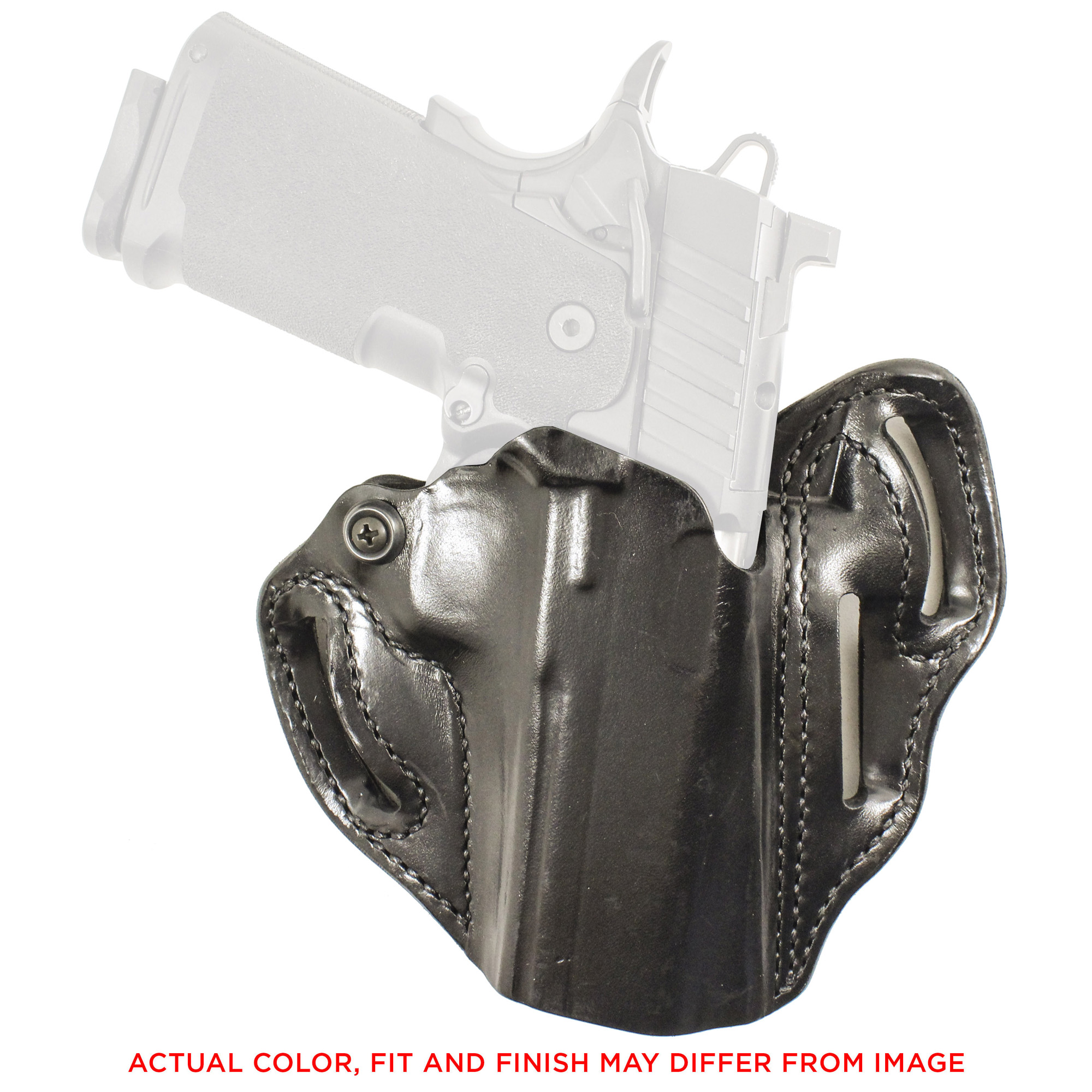 DeSantis 002BA7WZ0 Speed Scabbard Leather Holster, Springfield Prodigy 4.25"