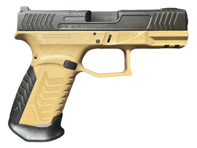 Derya DY9 9mm 4.02 In 15+1 Black Nitride Optic Cut ODG Brown - DERYA - 9mm Luger
