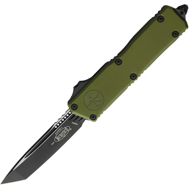 Microtech 1177-1OD Scarab II G3 3.97 In TNT/STD/BLK ODG ALU HNDL