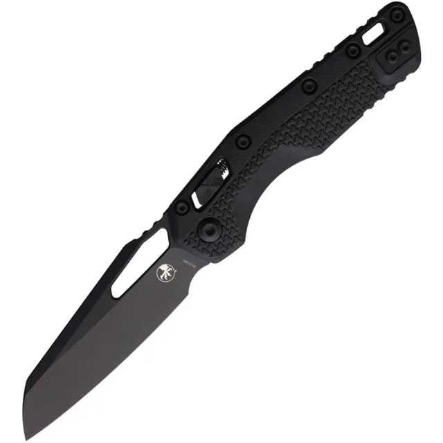 Microtech MSI 3.88 In Wharncliffe S/E Black ALU Handle