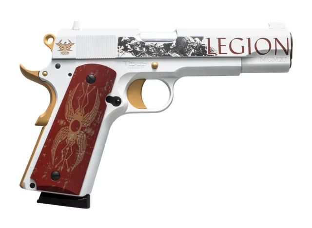 Tisas 10100516AA9 1911 A1 Stakeout Legion 45 ACP 5 In 8+1 Carbon Steel - TISAS - 45 ACP