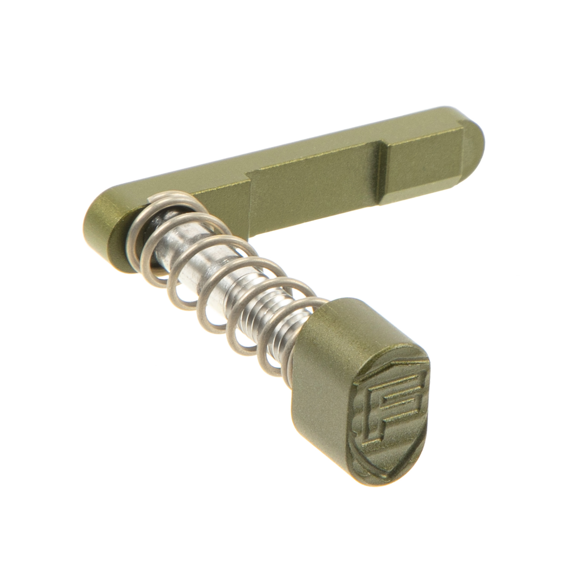 Fortis AR15-BMCR-ODG Billet Mag Catch, Nitride, Olive Drab Green