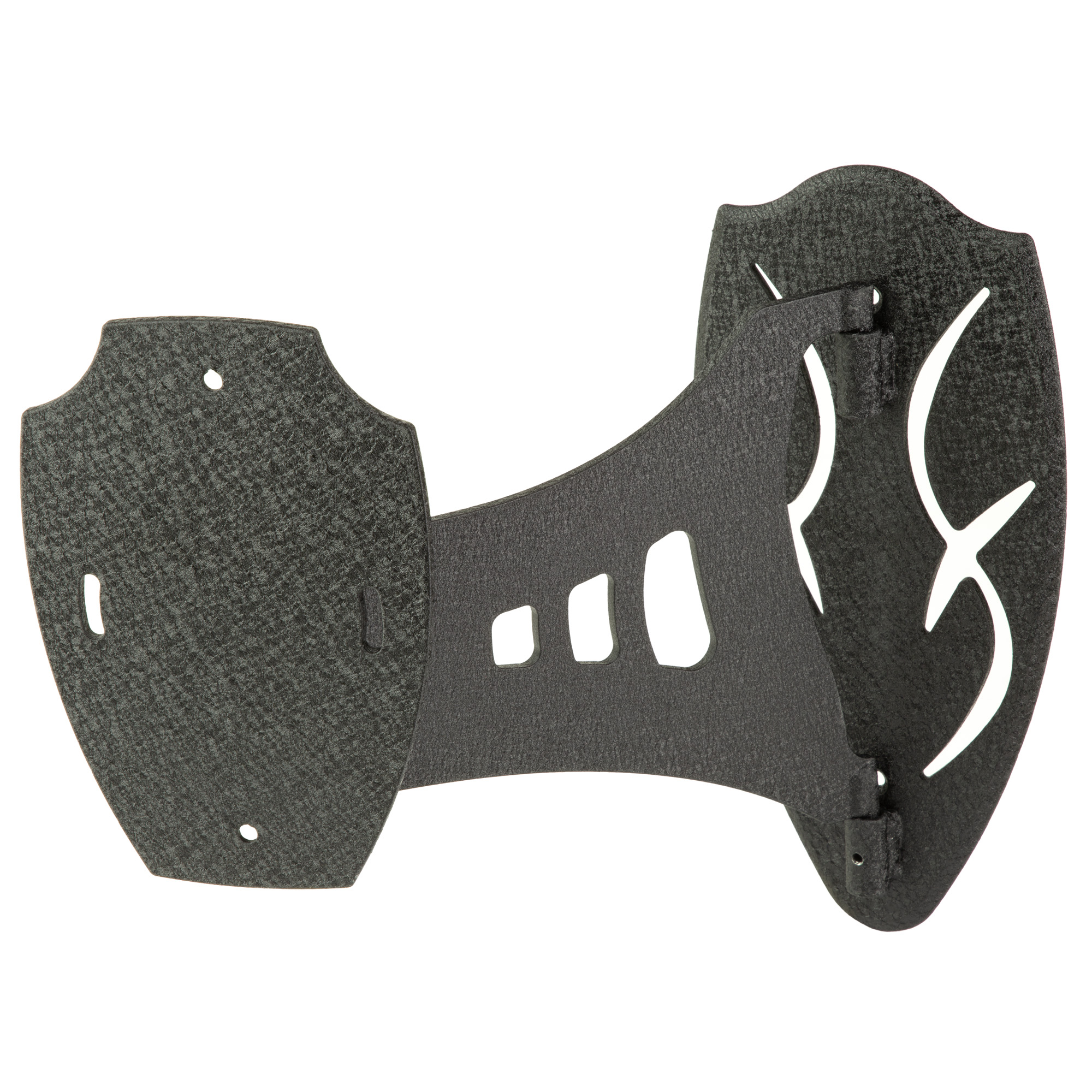 Skullhooker SKHSSMBLK Single Shoulder Mount Kit Black Steel 8" Arm
