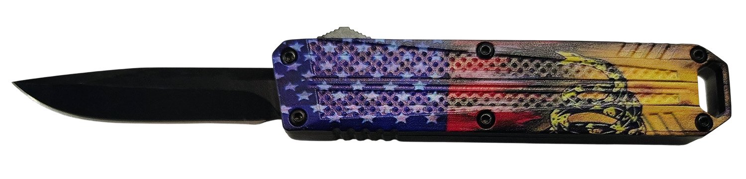 XCALIBER 728881687591 OTF SMALL DONT TREAD ON ME - XCALIBER - 728881687591 OTF