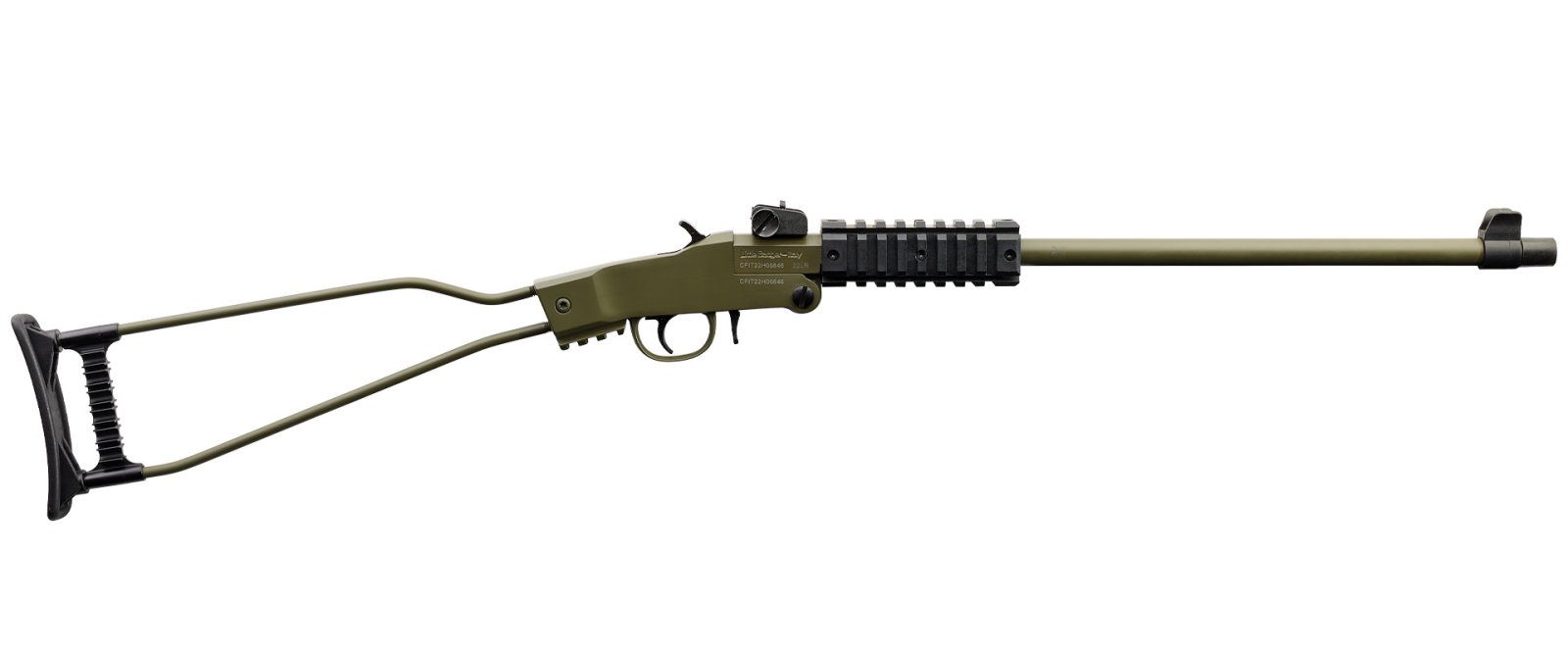 Chiappa 500.266 22LR OD Green Backpacker Rifle - CHIAPPA_FIREARMS