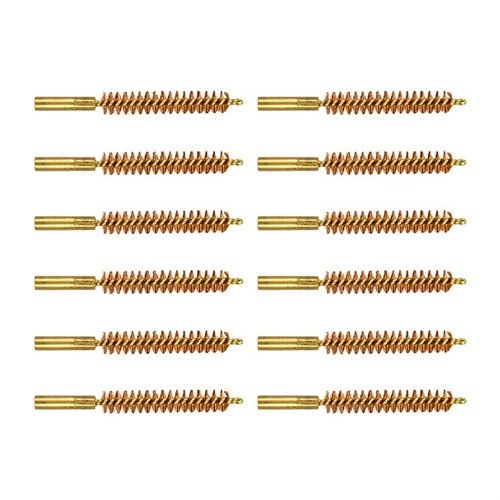 Brownells Special Line Dewey Brush Bronze .38 Caliber Rifle 12 Pack