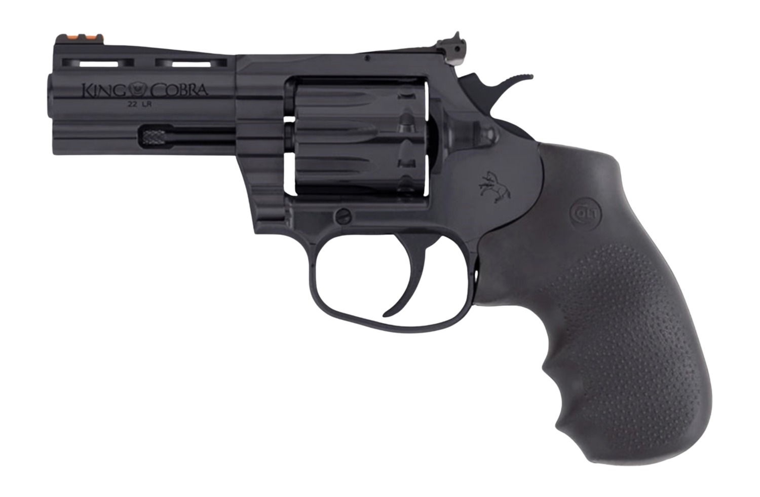 Colt King Cobra Carry Revolver 22 LR 3 in. Blued 10 rd. - Colt - .22 LR