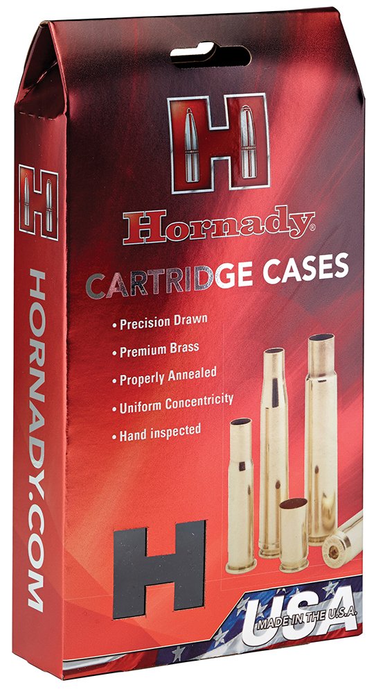 Hornady 8604 Unprimed Cases Cartridge 204 Ruger Rifle Brass - Horn Hunter - BRASS