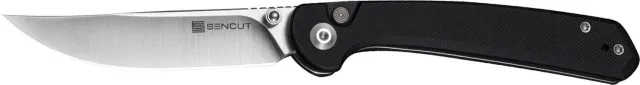 Sencut SEN SKELFIN BLK G10 3 CLIP PT Ceramic Ball Bearing Pivot - Sencut