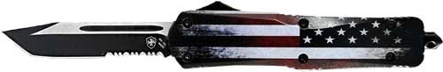 Buy Templar Knife LUS531 Large OTF 3.5" Black Tanto Serrated Blade online