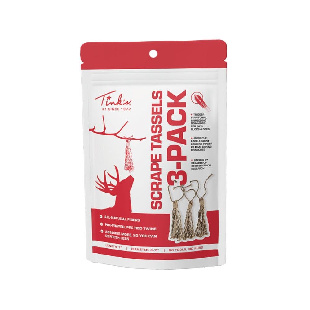 TINKS SCRAPE TASSELS 3 PACK
