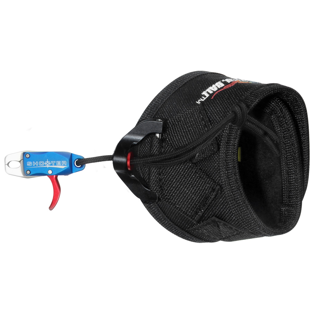 Tru Ball TOOV-BL-JR Shooter Release Velcro Blue Junior, Compact Design