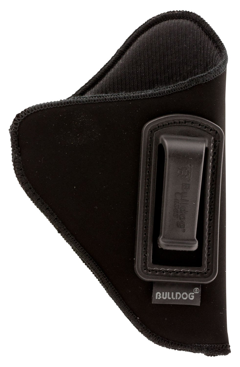 Bulldog DIP224 Deluxe IWB Holster Black Suede 2"-2.5" Revolver Right Hand - Bulldog - BLACK