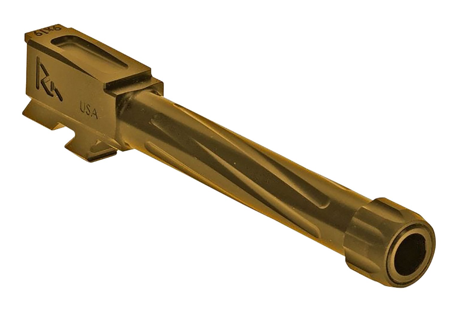 Rival Arms RA20G802E 9mm 4.17" Gold PVD Barrel for Glock 48 - Rival Arms - 4.17"