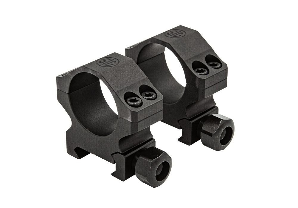 Buy SIG SAUER Alpha1 Hunting Rifle Scope Rings 35mm High Matte Black online