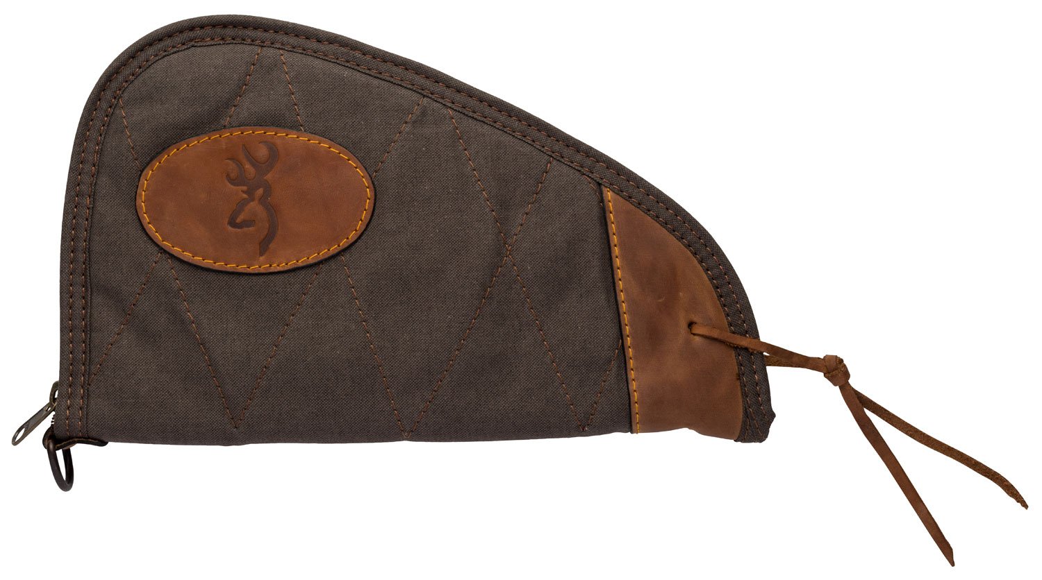Browning BRN Lona Handgun Case 11" Flint Brown - Browning - FLINT/BROWN