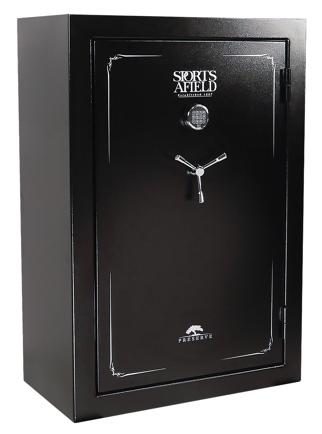 Sports Afield SECSA5940P Gun Safe Black Steel Keypad 59"x40"x22" Fireproof