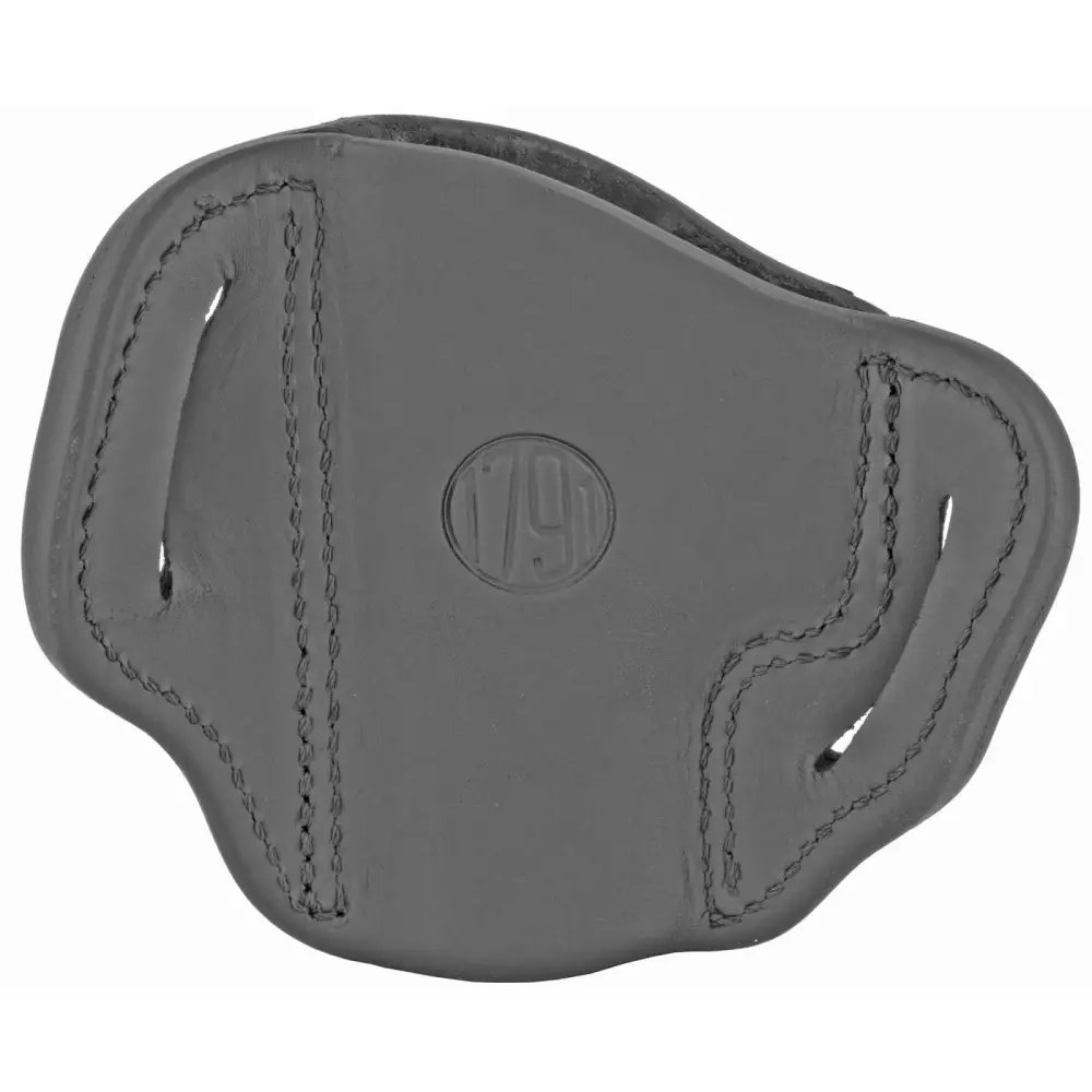1791 Gunleather BH2.1-SBL-R Belt Holster Stealth Black RH OWB - 1791 Gunleather - STEALTH BLACK