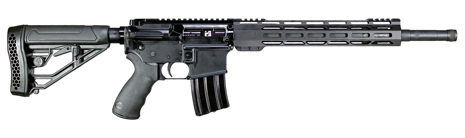 Alexander Arms ALEX 50BEO Tactical Rifle 16" TB Tele BLK 7RD