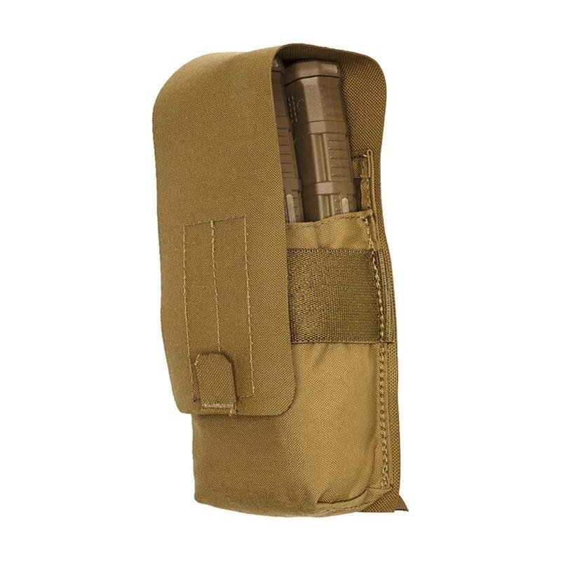 Tacshield T3561CY RZR Molle Double Rifle Mag Pouch Coyote