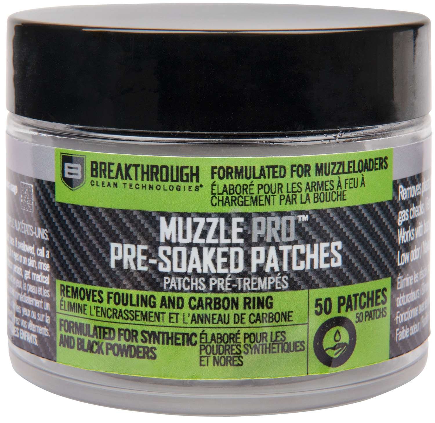 Breakthrough MuzzlePro Pre-Soaked Cleaning Patches - Breakthrough Clean