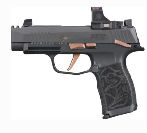 Sig SAUER 365XL-9-ROSE-MS-RS P365 Rose XL Comp 9mm 3.7" Nitron Semi-Auto Pistol